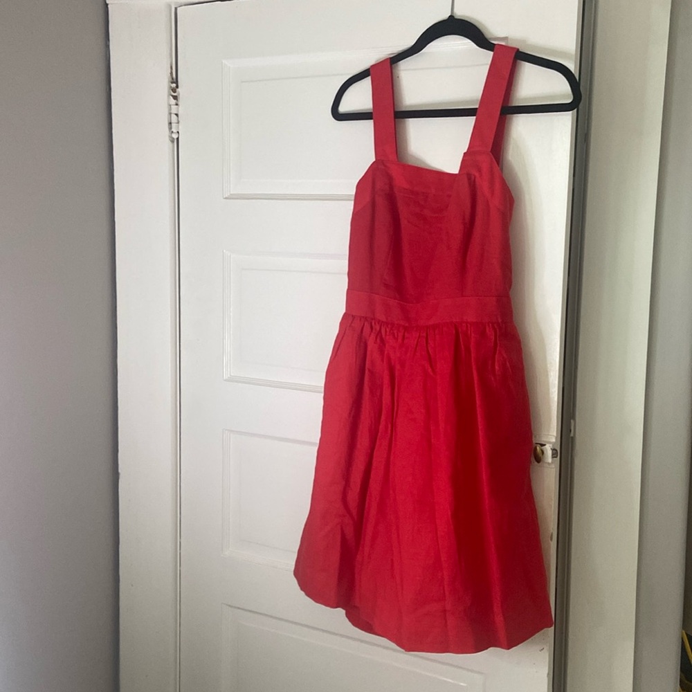 Jcrew Factory size medium red dress